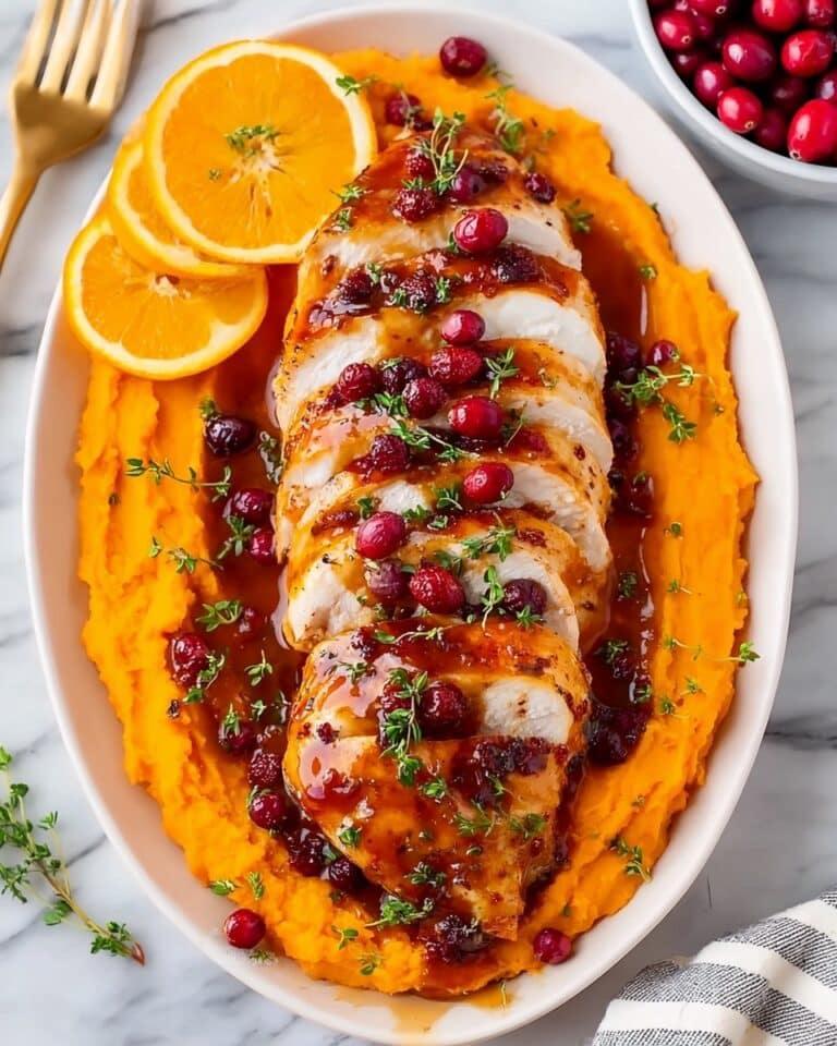 Cranberry Orange Roasted Turkey Breast Recipe