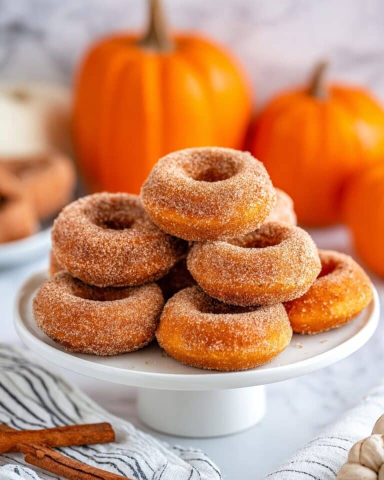 Easy Baked Pumpkin Donuts Recipe