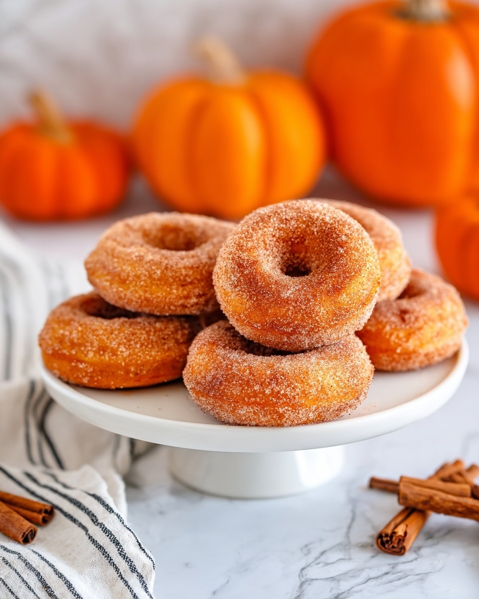 Easy Baked Pumpkin Donuts Recipe - Recipe Image