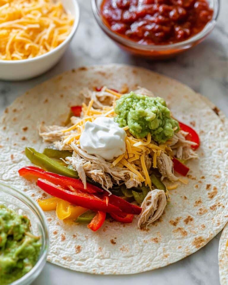 Crockpot Chicken Fajitas Recipe