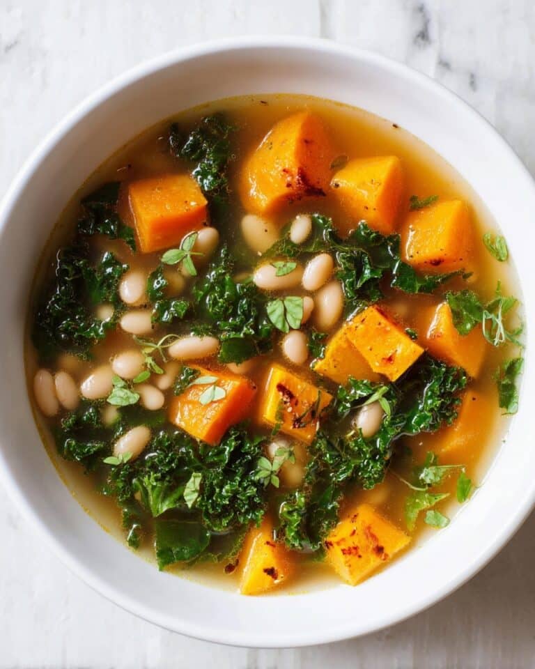 Tuscan White Bean and Butternut Squash Soup Recipe