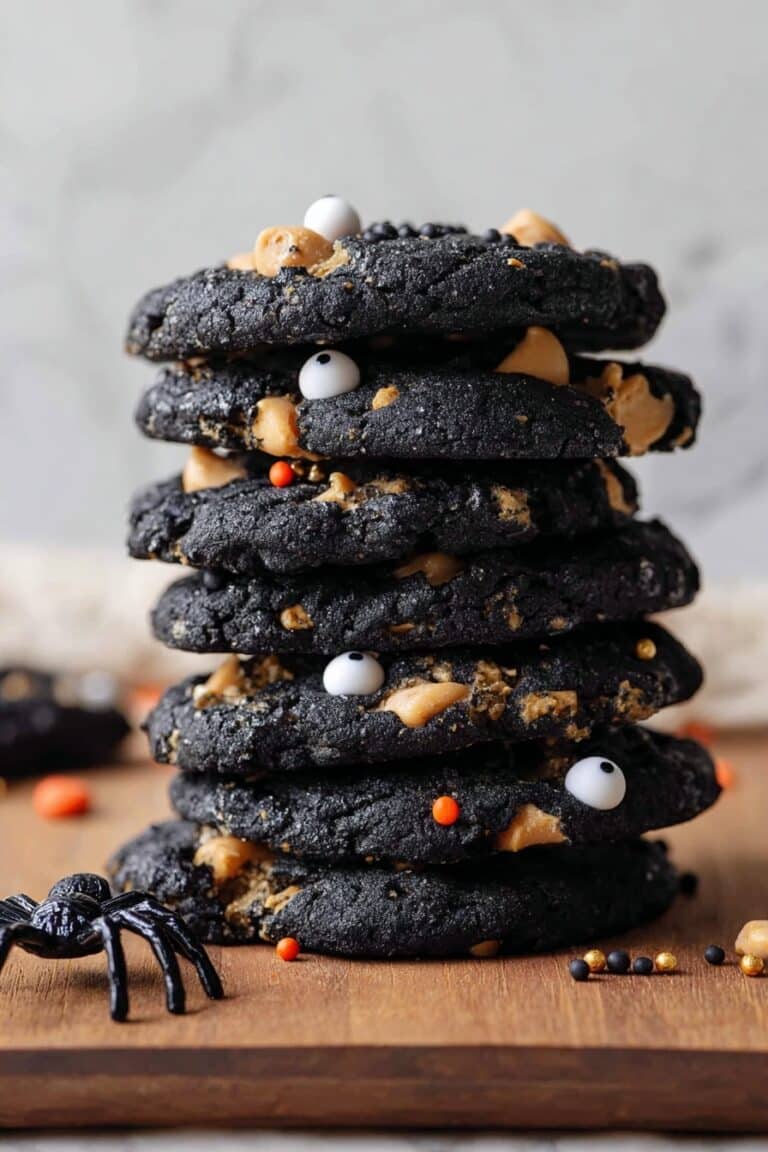Halloween Black Monster Cookies Recipe
