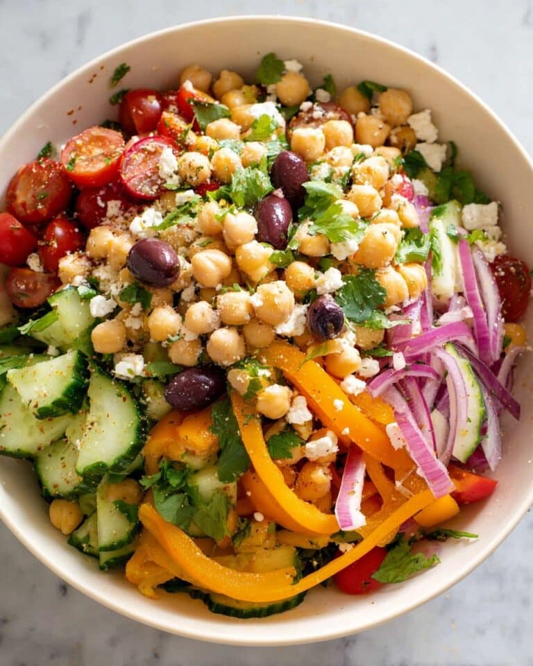 Greek Chickpea Salad Recipe