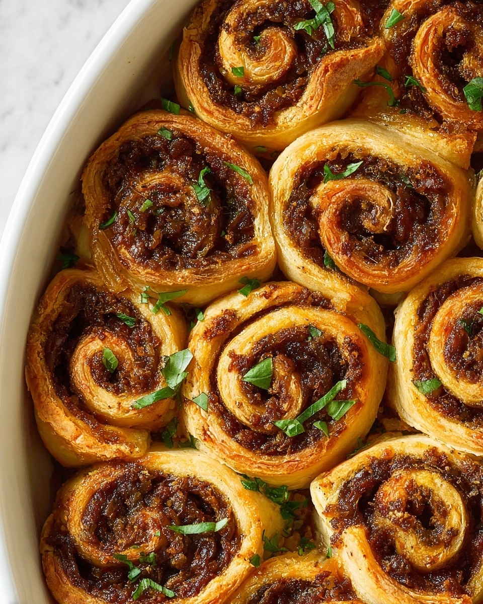 Baked Taco Pinwheels Recipe - Recipe Image