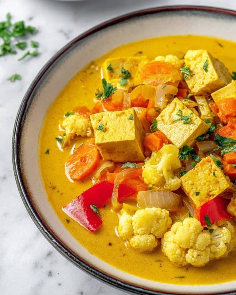 Pumpkin Curry with Coconut Milk and Tofu Recipe