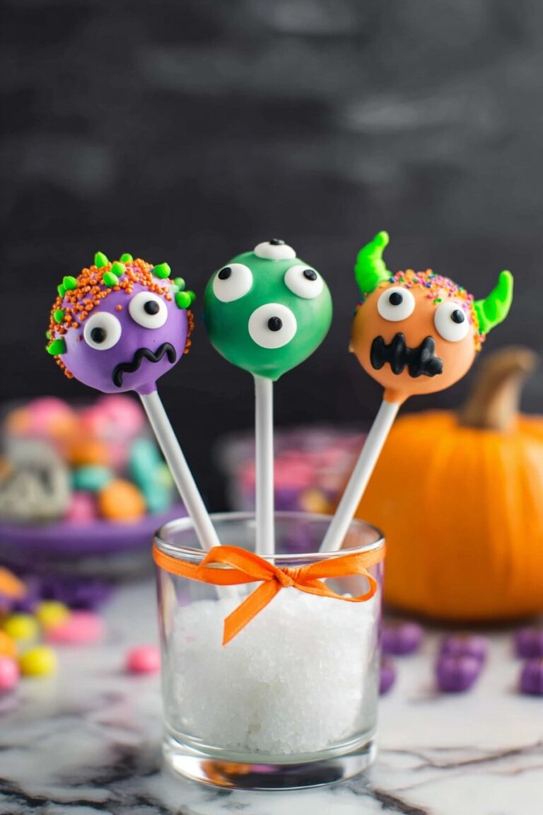 Halloween Cake Pops Recipe