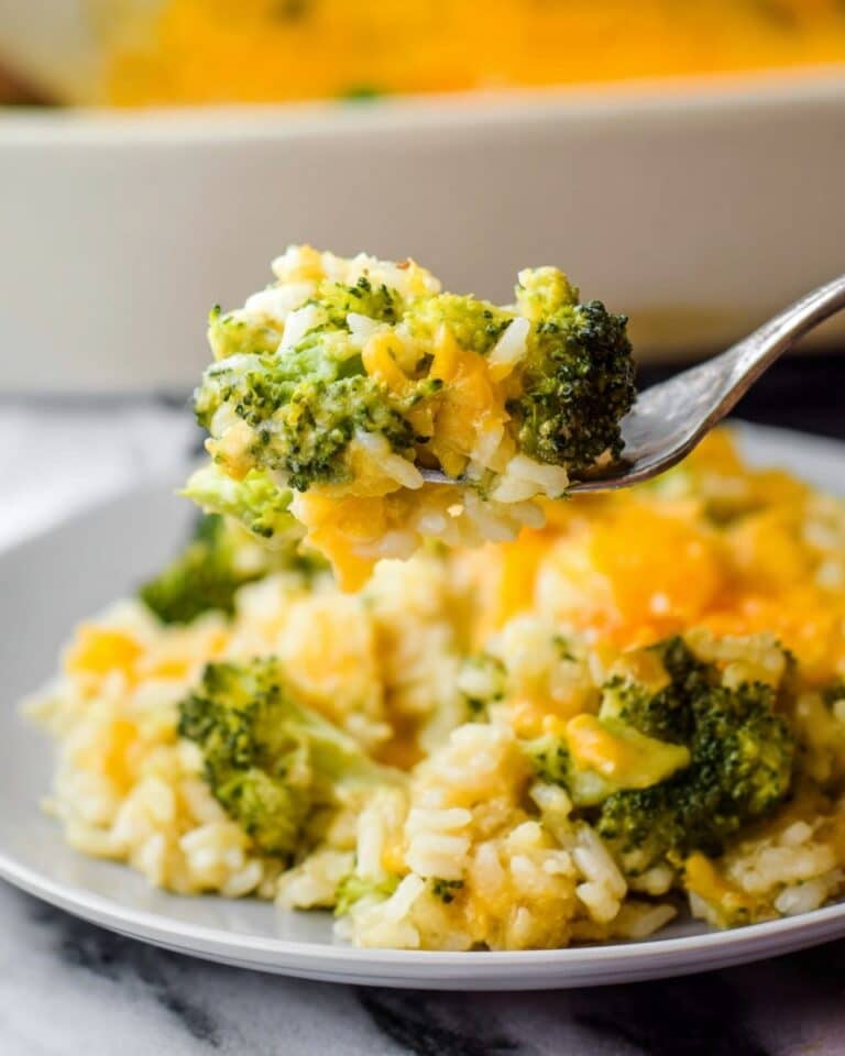 One Pot Chicken Broccoli and Rice Recipe