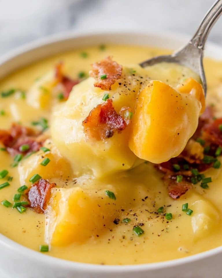 Cheddar Cheese Potato Soup Recipe