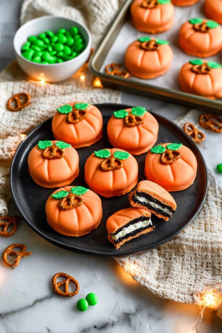 Halloween Pumpkin Cookies Recipe