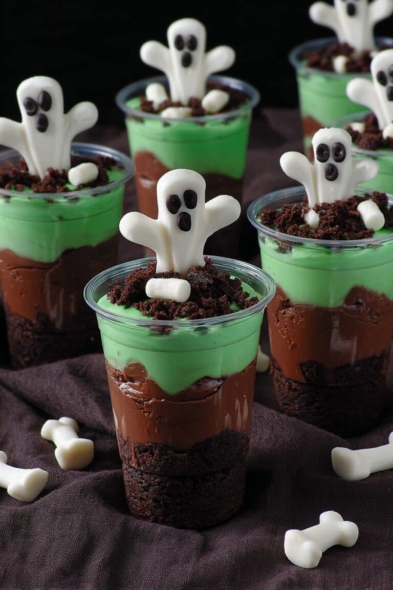 Boo Halloween Dessert Cups Recipe