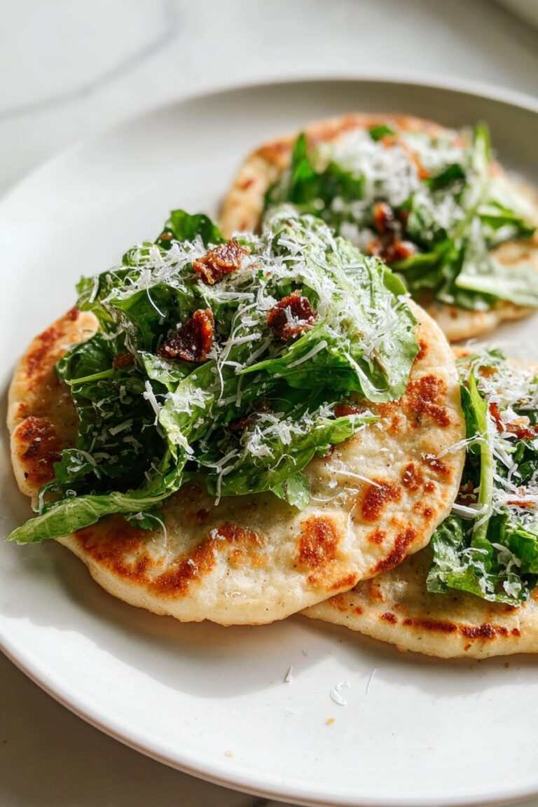 Smash Chicken Caesar Tacos Recipe