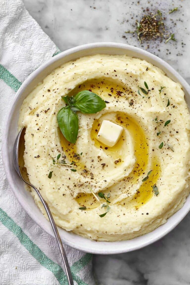 Cheesy Baked Mashed Potatoes Recipe