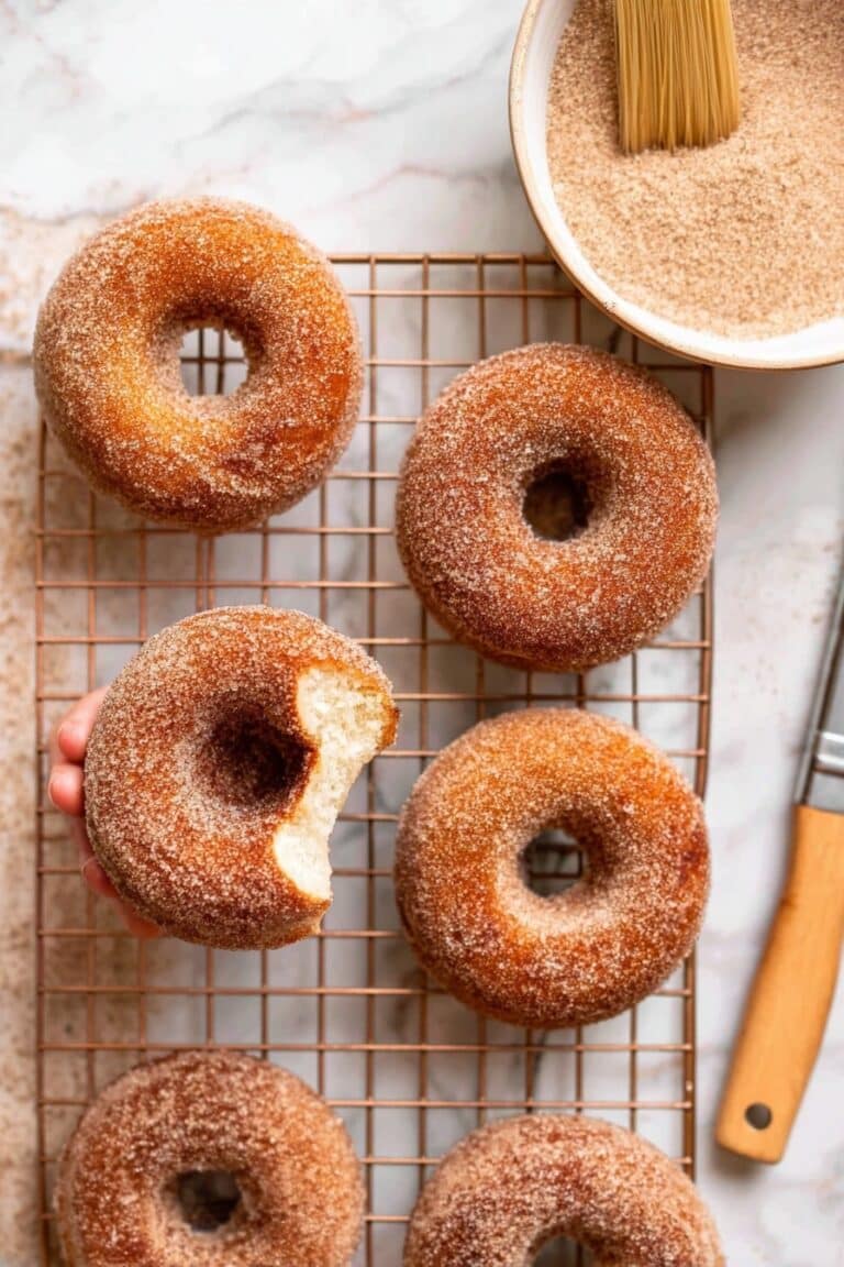 Cinnamon Sugar Doughnuts Recipe