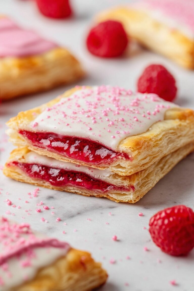 Homemade Raspberry Pop Tarts Recipe
