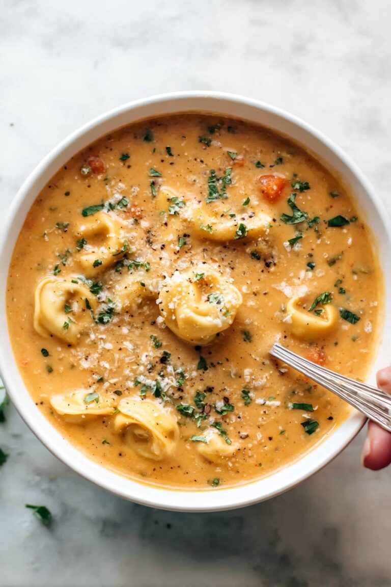 Creamy Italian Tortellini Soup Recipe