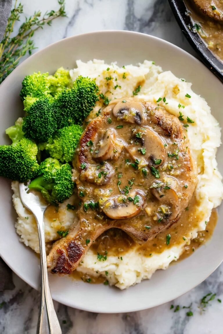Easy Smothered Pork Chops Recipe