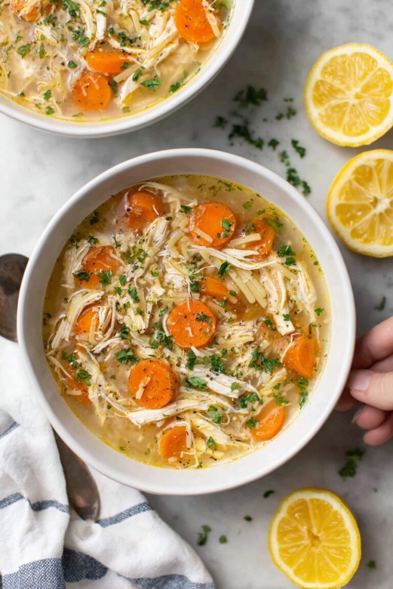 Lemon Chicken Soup Recipe