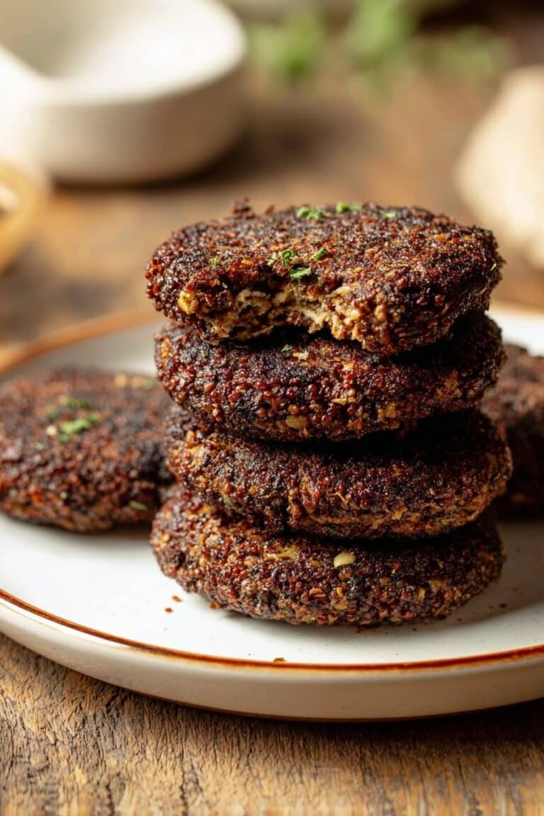 Vegan Breakfast Sausage Patties Recipe