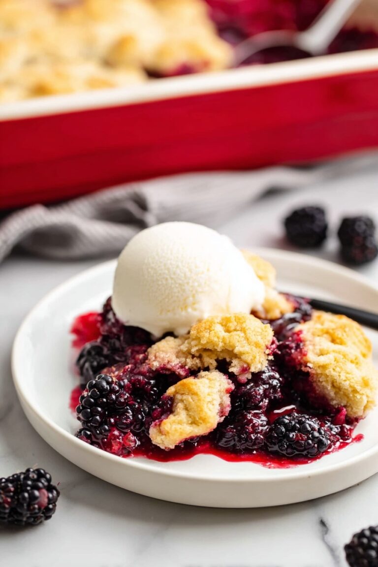 Old Fashioned Blackberry Cobbler Recipe