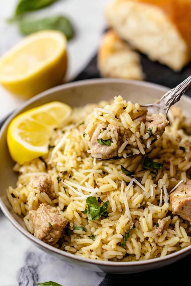 Lemon Chicken and Orzo Recipe