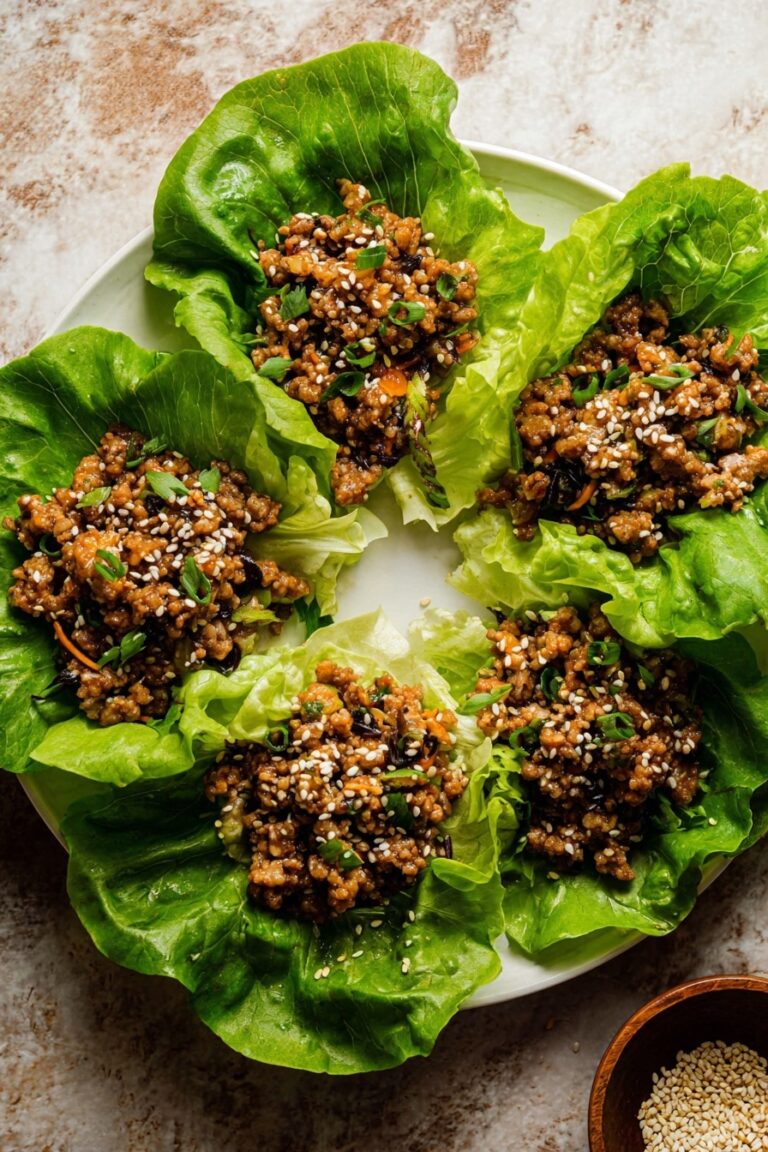 Tofu Lettuce Wraps Recipe