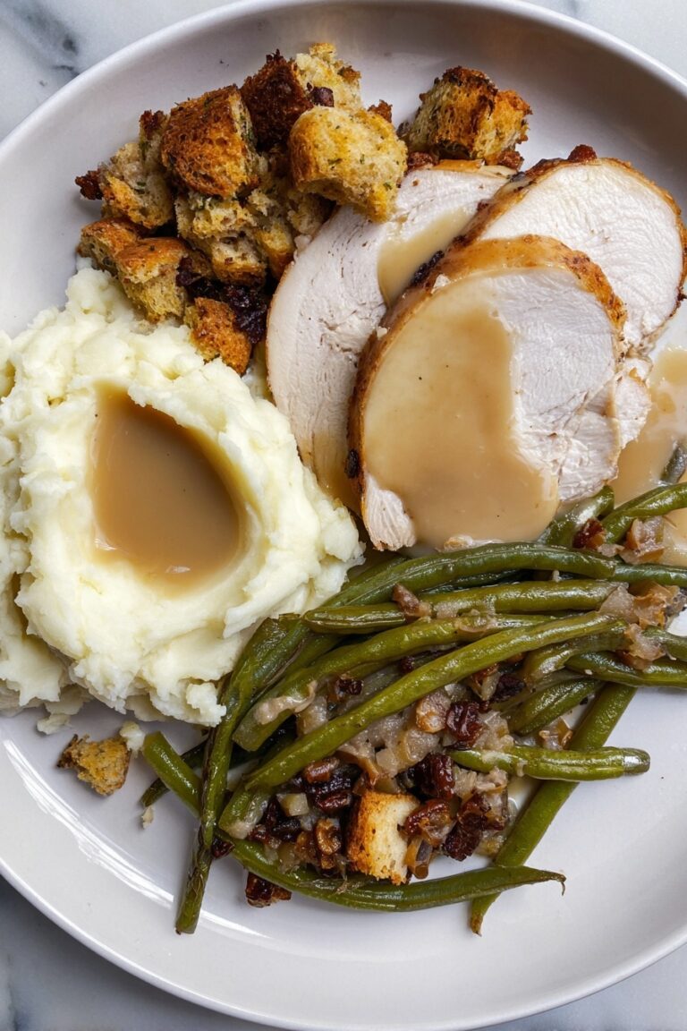 Sheet Pan Turkey and Stuffing Recipe