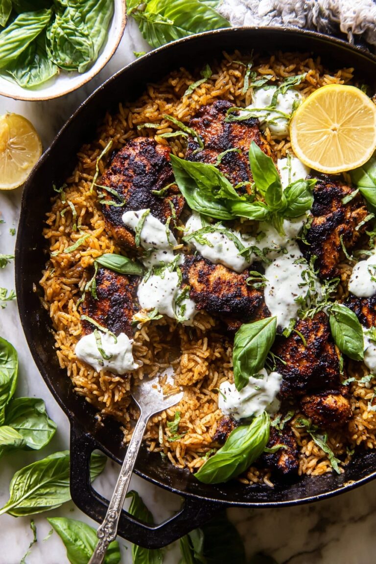 Skillet Tzatziki Chicken with Orzo Recipe