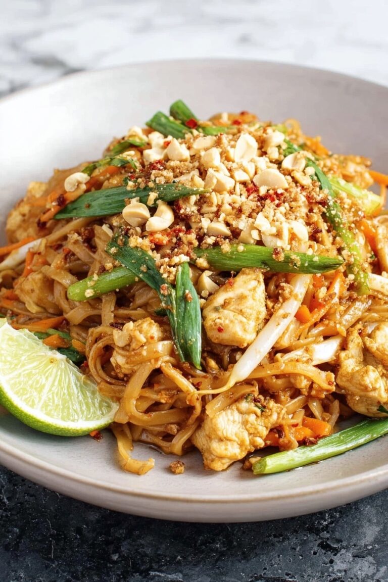 Authentic Chicken Pad Thai Recipe