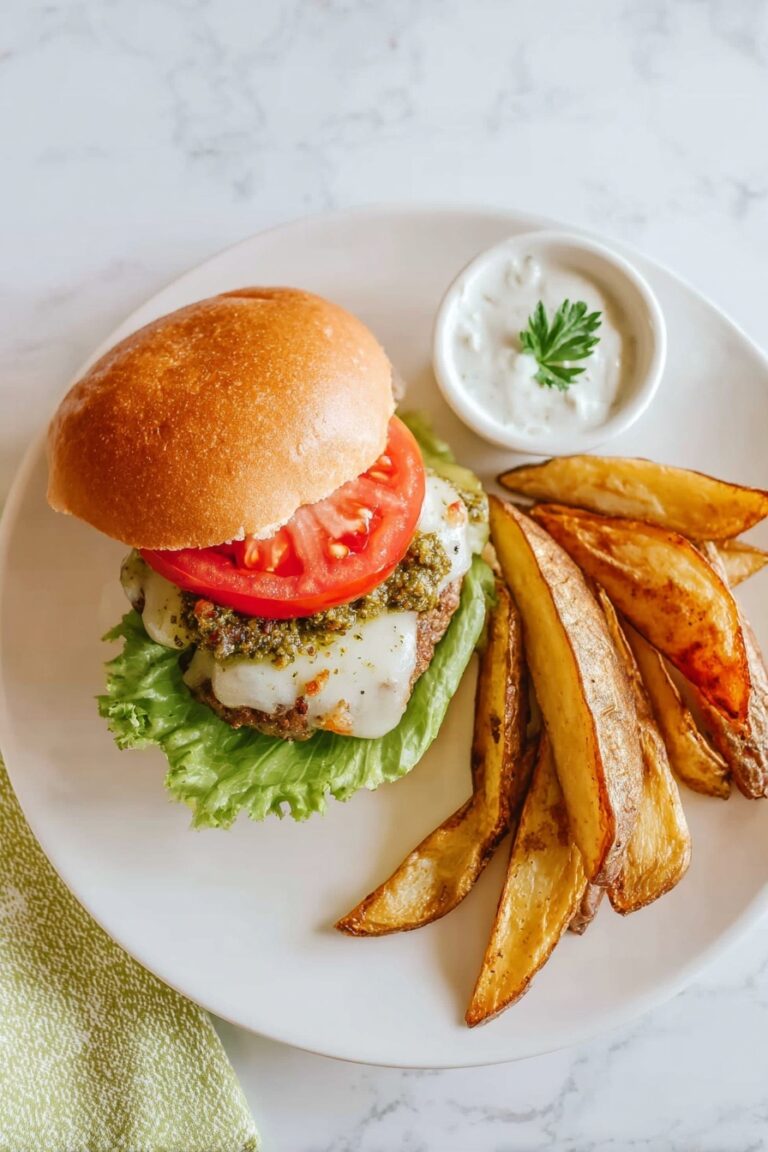 Chicken Spinach Burgers Recipe