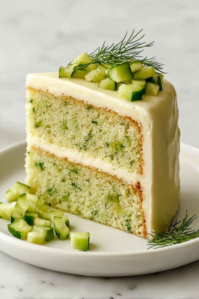 Dill Pickle Cake Recipe