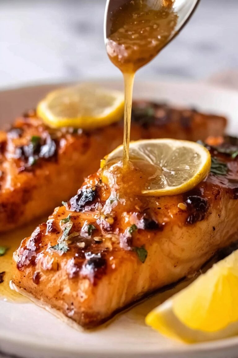 Grilled Salmon with Sweet Soy Marinade Recipe