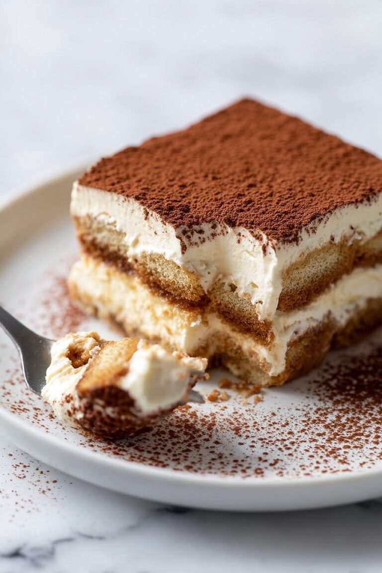 Classic Espresso Mascarpone Tiramisu Recipe