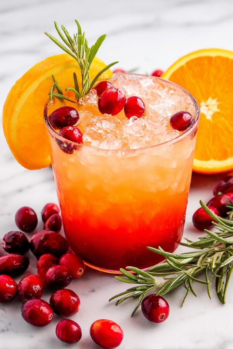 Festive Cranberry Orange Punch Recipe
