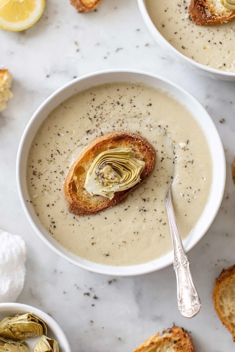 Creamy Artichoke Soup Recipe