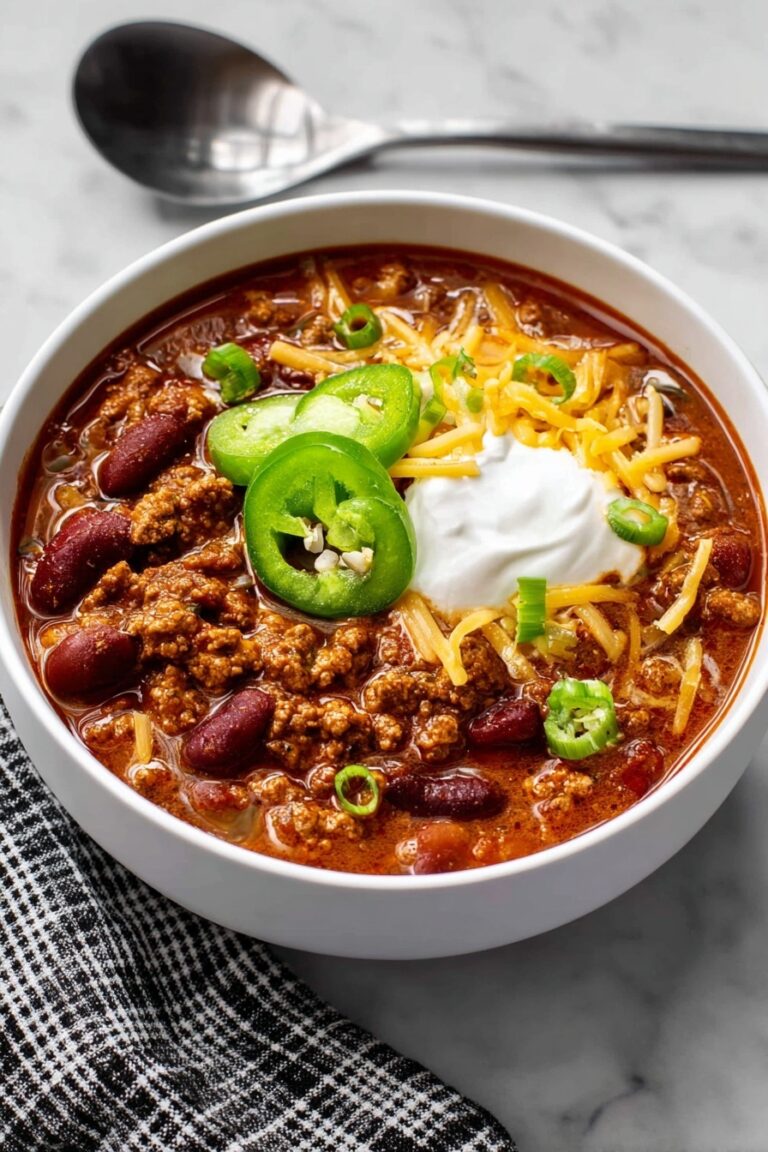 Easy Slow Cooker Chili Recipe