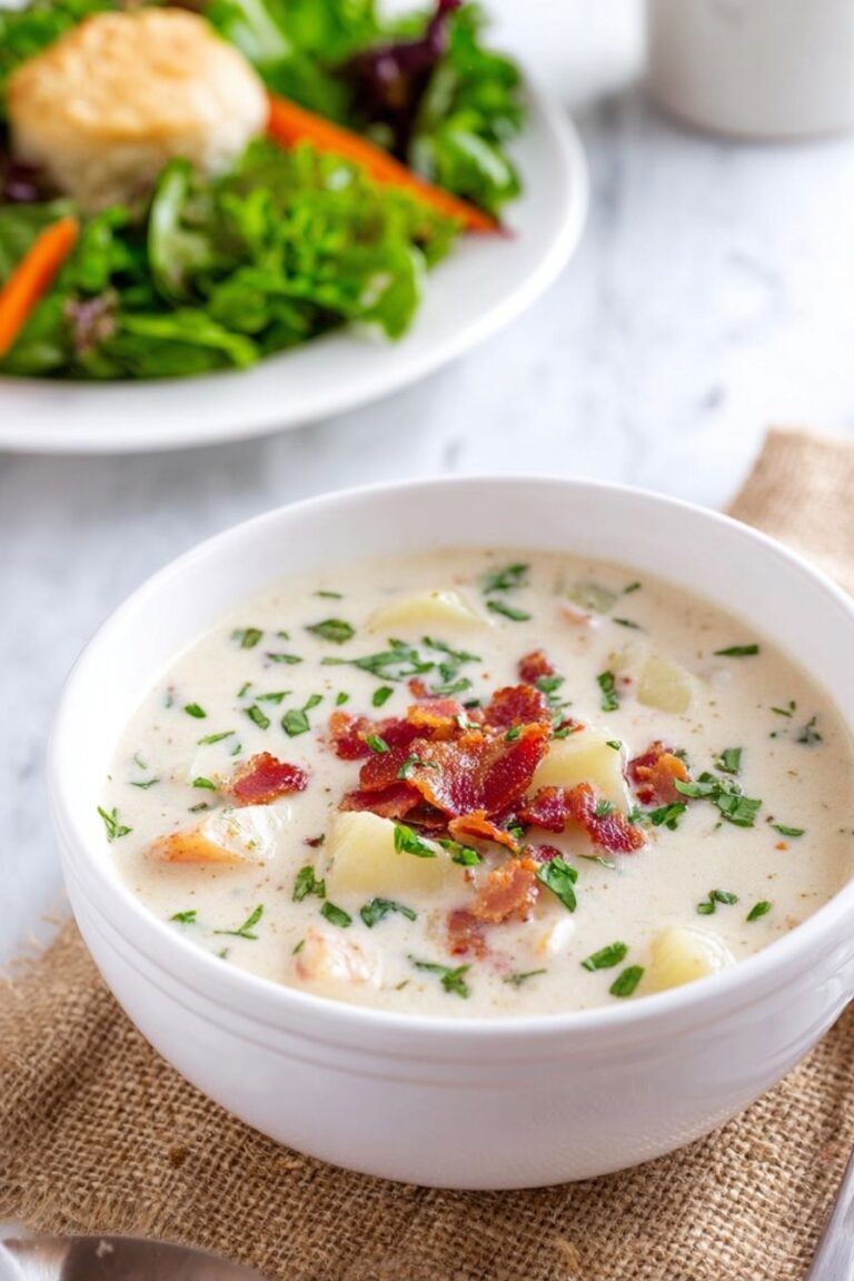 Creamy Clam Chowder with Bacon Recipe