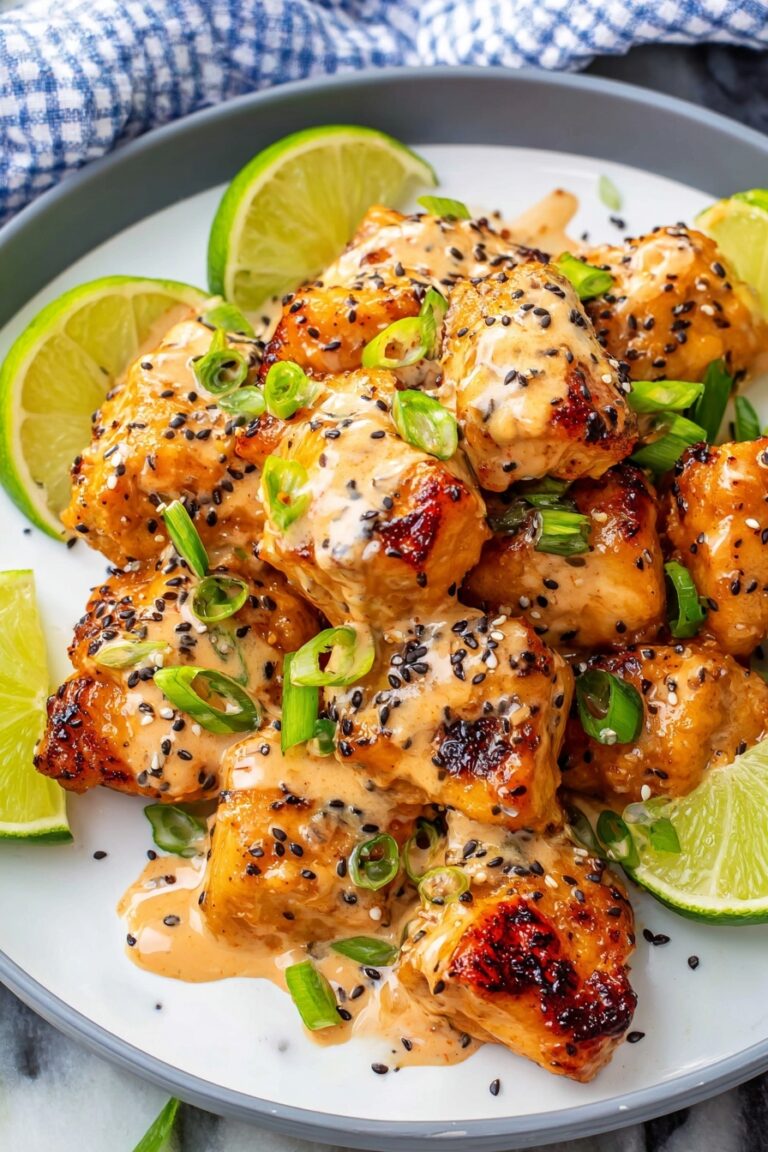 Bang Bang Salmon Bites Recipe